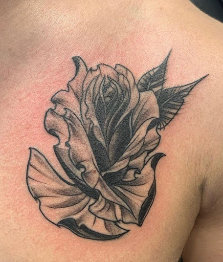 Explore skull tattoo ideas for guys, creative tattoo ideas in Sarasota, available at SEVEN SINS Tattoo Studio