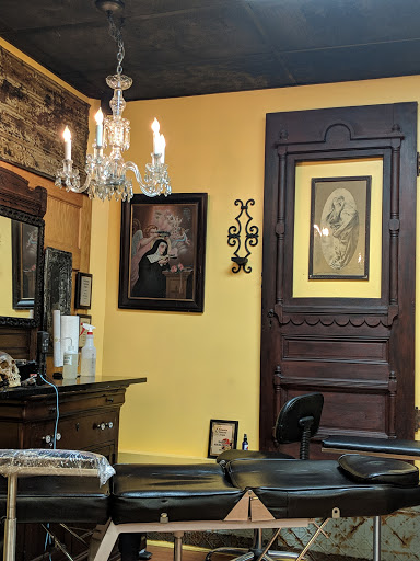 Explore little ghost tattoo ideas, creative tattoo ideas in Oakwood, available at Underground Ink