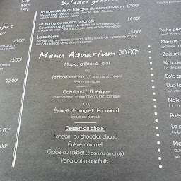 Photo n°17 de Restaurant L'Aquarium à Saint-Cyprien ()