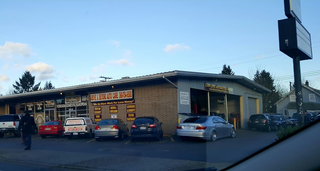 Above and Beyond Auto Care