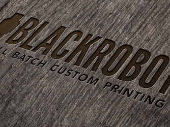 Black Robot Custom Printing