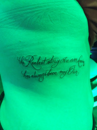 Explore flatline tattoo ideas, creative tattoo ideas in Abilene, available at La Leyenda Tattoo Co