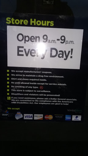 Discount Store «Dollar General», reviews and photos, 1151 Old US Highway 127 Road, Frankfort, KY 40601, USA