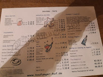 Pub (Cuisine gastronomique) Kaufunger Hof à Kaufungen - menu / carte