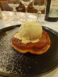 Tarte Tatin du Restaurant français Le Vieux Bistrot : Spécialité Fromage, Fondue , Raclette, Pierrades à Paris - n°11