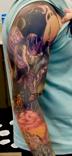 Explore unalome tattoo ideas, creative tattoo ideas in Tacoma, available at Absolute Body Art