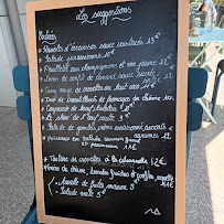 Restaurant la Fontaine à Mantry carte