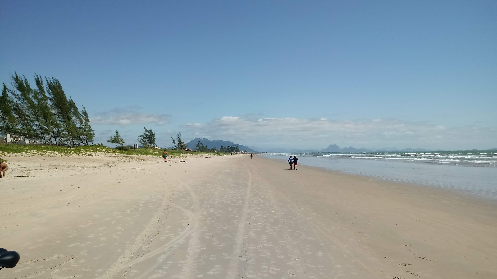 Praia do Florestinha的照片 带有长直海岸