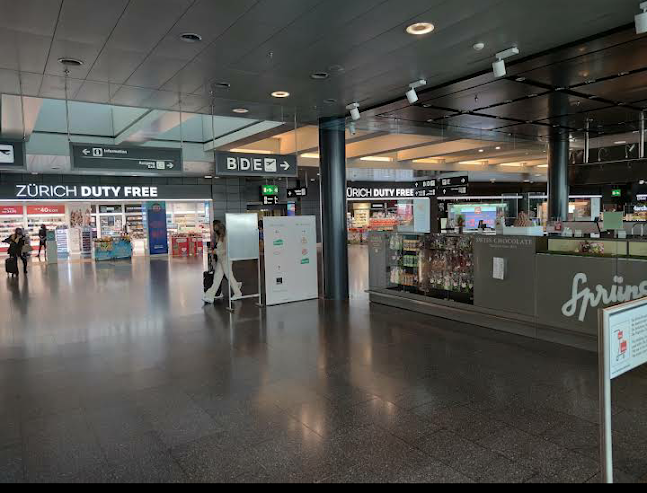 Zürich Duty Free Gate B non-Schengen - Supermarkt