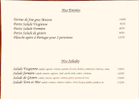 Menu / carte de Le Bistroquet à Commercy