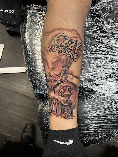 Explore great white shark tattoo ideas, creative tattoo ideas in Silver City, available at Independent Ink Tattoo