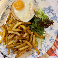 Œuf au plat du Restaurant français Les Fils à Maman Aix en Provence - n°1