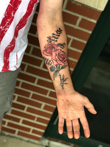 Explore finger print heart tattoo ideas, creative tattoo ideas in Lockport, available at Archer Ink Tattoo