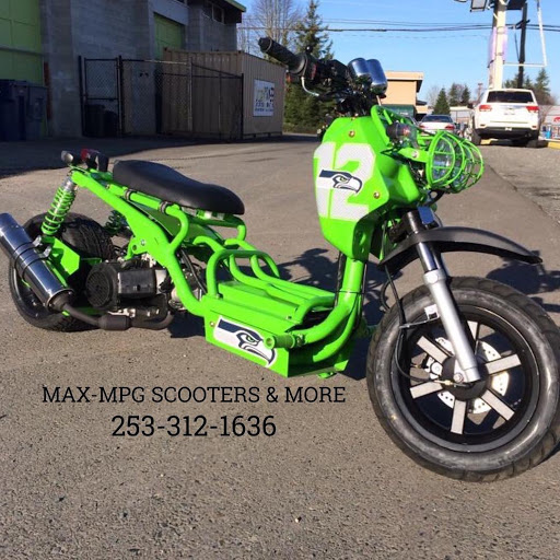 Motor Scooter Dealer «Max-MPG Scooters & More», reviews and photos, 6910 27th St W, University Place, WA 98466, USA