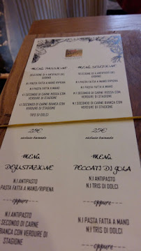 Ristorante Cascina Rosengana à Cocconato menu
