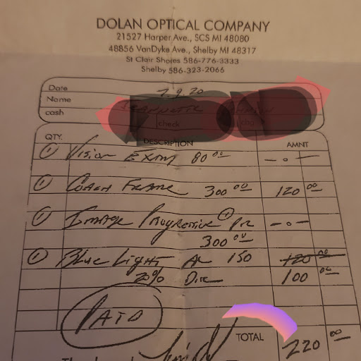 Optician «Dolan Optical Co», reviews and photos, 48856 Van Dyke, Shelby Charter Township, MI 48317, USA