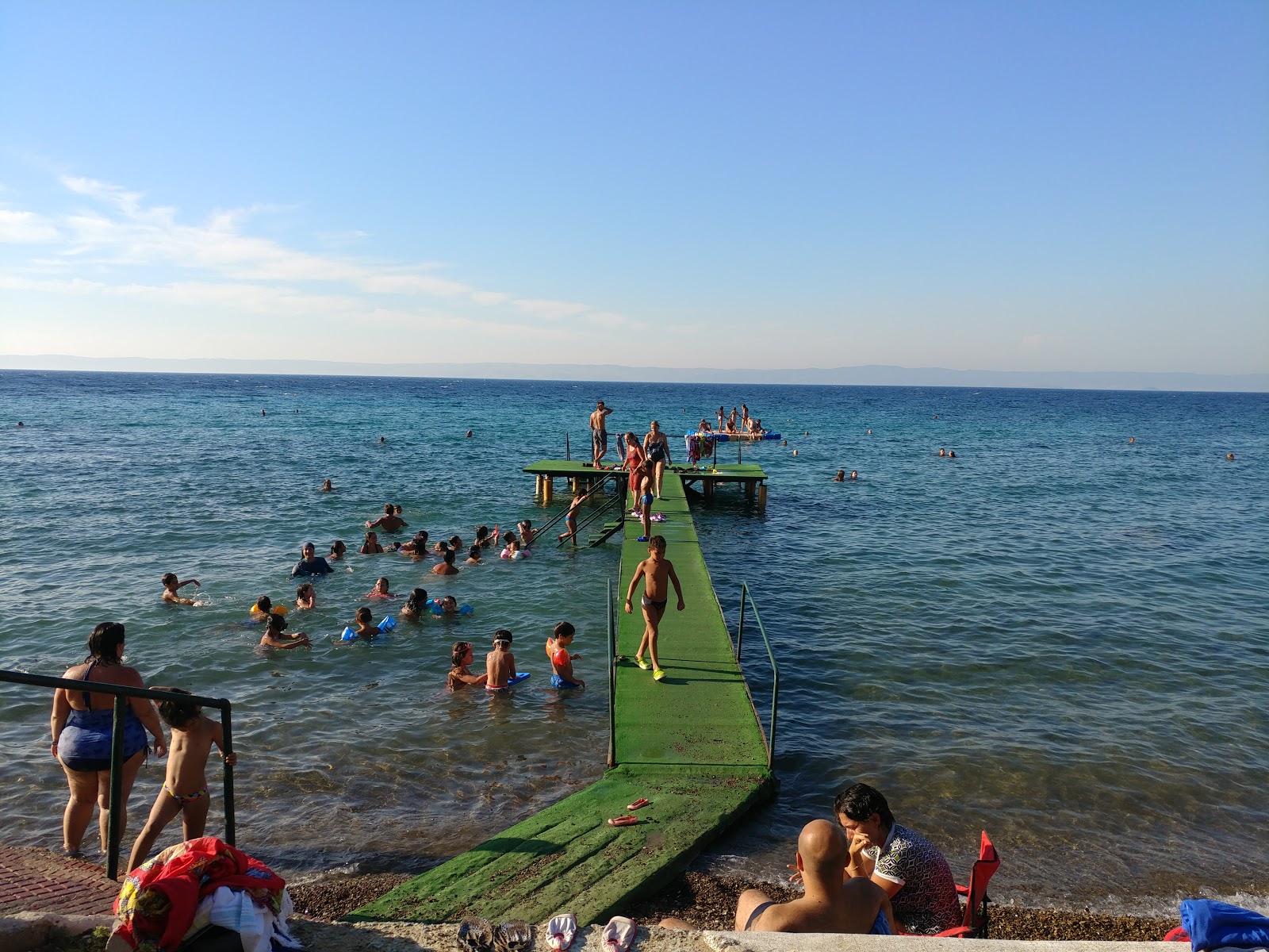 Ortakoy beach'in fotoğrafı çok temiz temizlik seviyesi ile