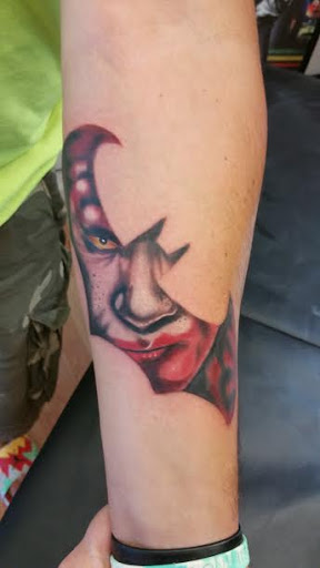 Explore male rib tattoo ideas, creative tattoo ideas in Vincennes, available at Vincennes Tattoo Co.