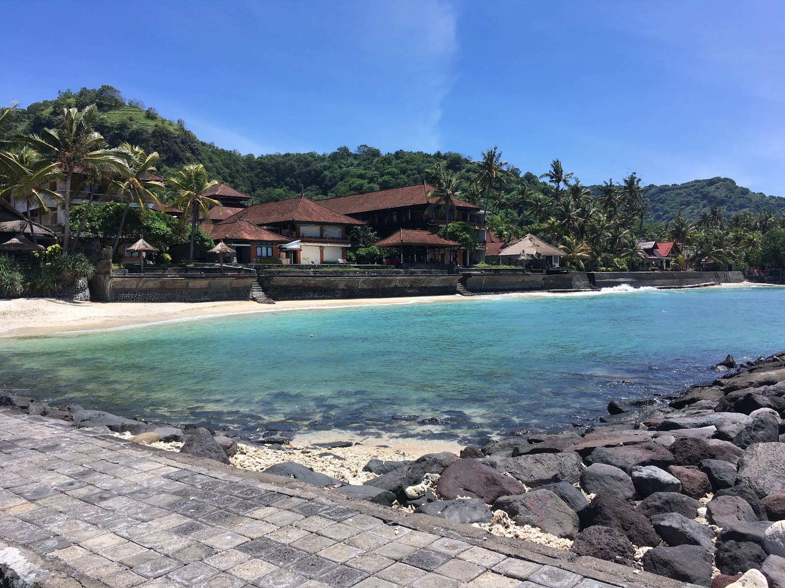 Photo of Candidasa Beach amenities area