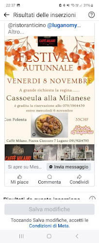 Rezensionen über Caffé Milano Bar Bistrot Ristorante Lugano in Lugano - Restaurant