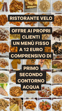 Menu / carte de Ristorante Velo à Località Produttiva