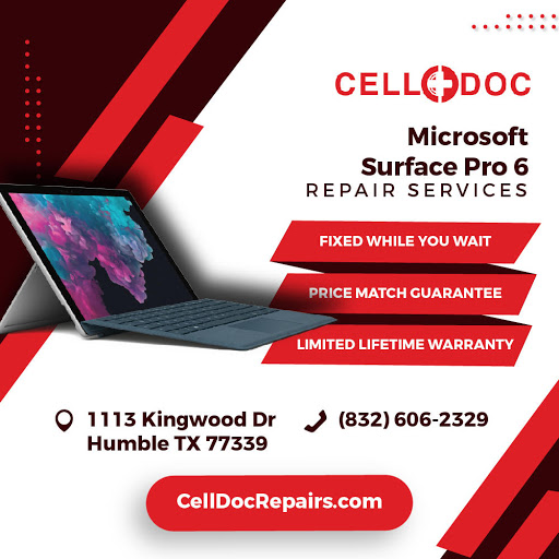 Phone Repair Service «Cell Doc Phone Repair», reviews and photos, 1113 Kingwood Dr, Humble, TX 77339, USA