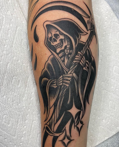 Explore cover up ideas for ankle tattoos, creative tattoo ideas in Florida, available at Pennyroyal Tattoo