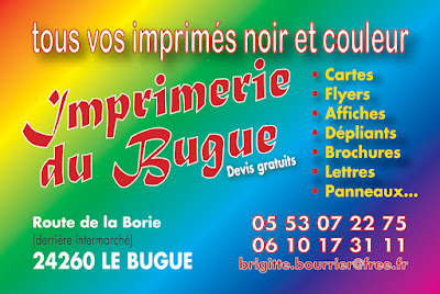 Imprimerie du Bugue Bourrier Brigitte à Le Bugue