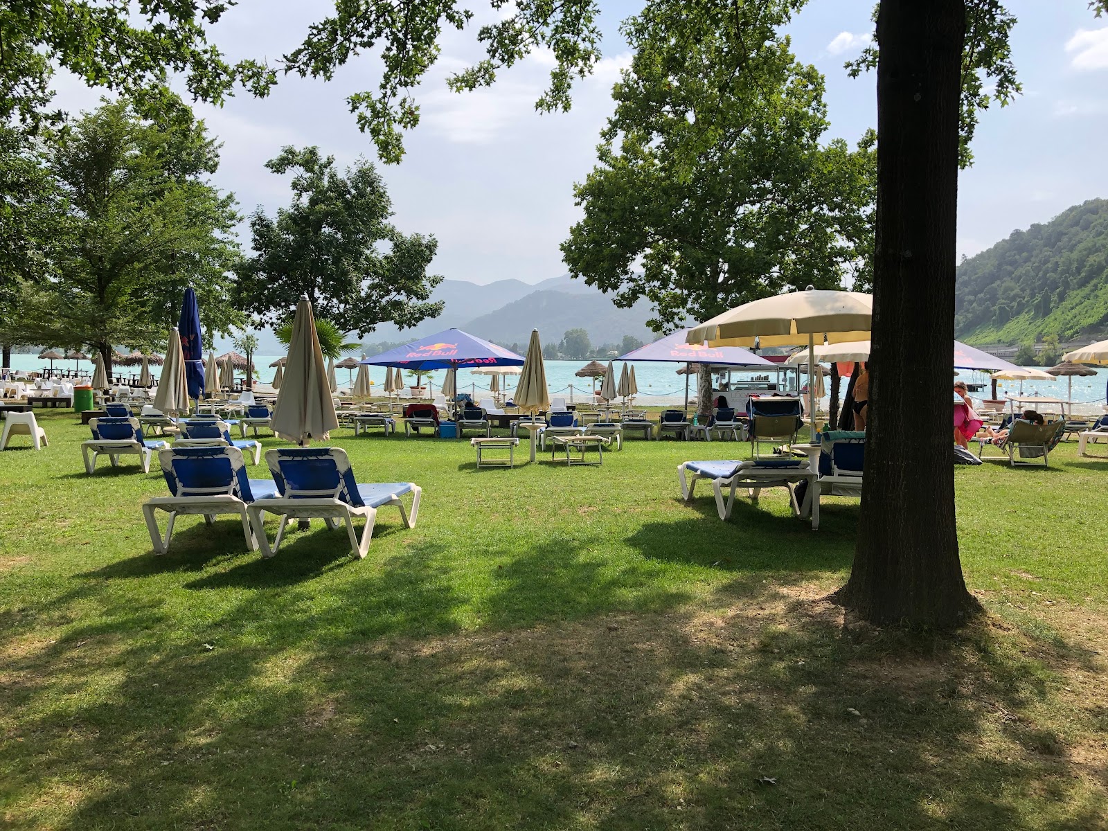 Photo of Strandbad Brienz with turquoise pure water surface
