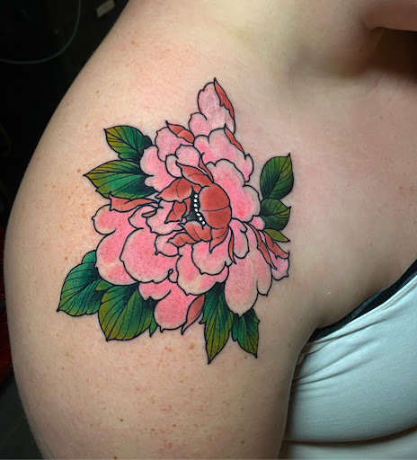 Explore irish flag tattoo ideas, creative tattoo ideas in Mount Washington, available at Prevail Tattoo