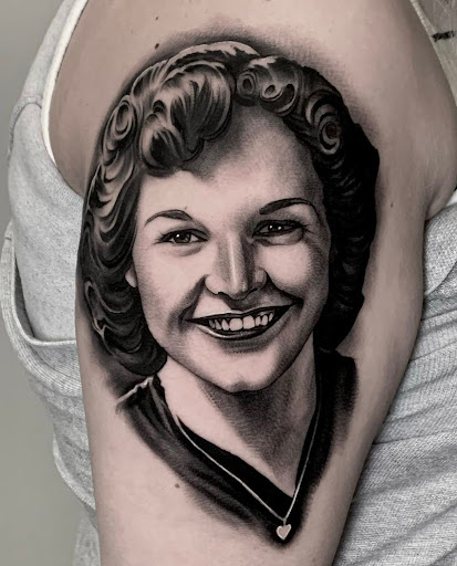 Explore back of the leg tattoo ideas, creative tattoo ideas in Spokane, available at Anchored Art Tattoo