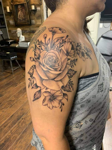 Explore witch broom tattoo ideas, creative tattoo ideas in Brush, available at Timeless tattoo