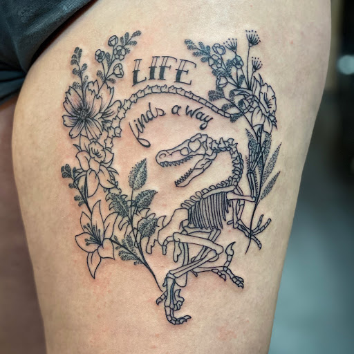 Explore scar cover up tattoo ideas, creative tattoo ideas in Saint Petersburg, available at Foolish Pride Tattoo Co.