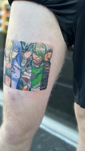 Explore guns and roses tattoo ideas, creative tattoo ideas in Goose Creek, available at Red Kirin Tattoo