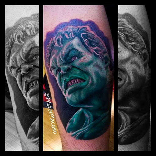 Explore linework flash tattoo ideas, creative tattoo ideas in Tulia, available at Mister Placasos Tattoo Shop