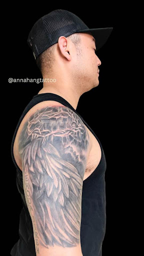 Explore initials tattoo ideas, creative tattoo ideas in Garden Grove, available at Anna Hang Tattoo