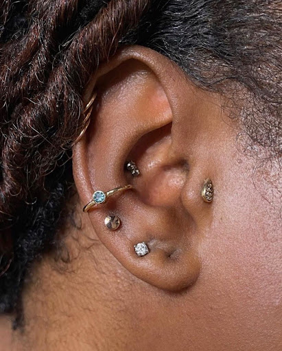 Explore muscle tattoo ideas, creative tattoo ideas in Chicago, available at Identity Body Piercing