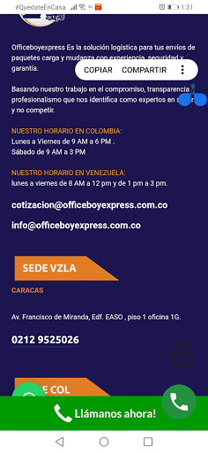 Office Boy Express Caracas