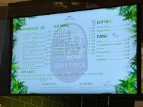 Menu / carte de Urban Ranch à Frankfurt