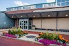 Des Moines Forest Avenue Library Logo, Des Moines, United States, Library