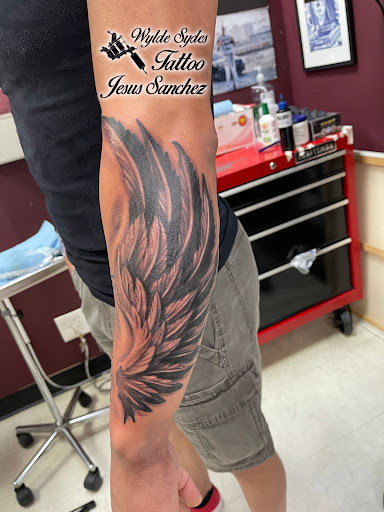 Explore cartoon tattoo ideas, creative tattoo ideas in San Diego, available at Wylde Sydes Tattoo & Body Piercing