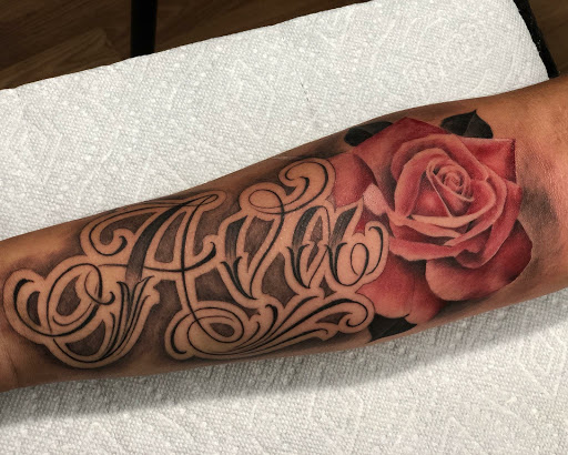 Explore nerd tattoo ideas, creative tattoo ideas in Cranston, available at Lengendary Ink