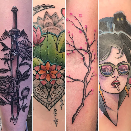 Explore tennis tattoo ideas, creative tattoo ideas in Augusta, available at Mr. Tattoo