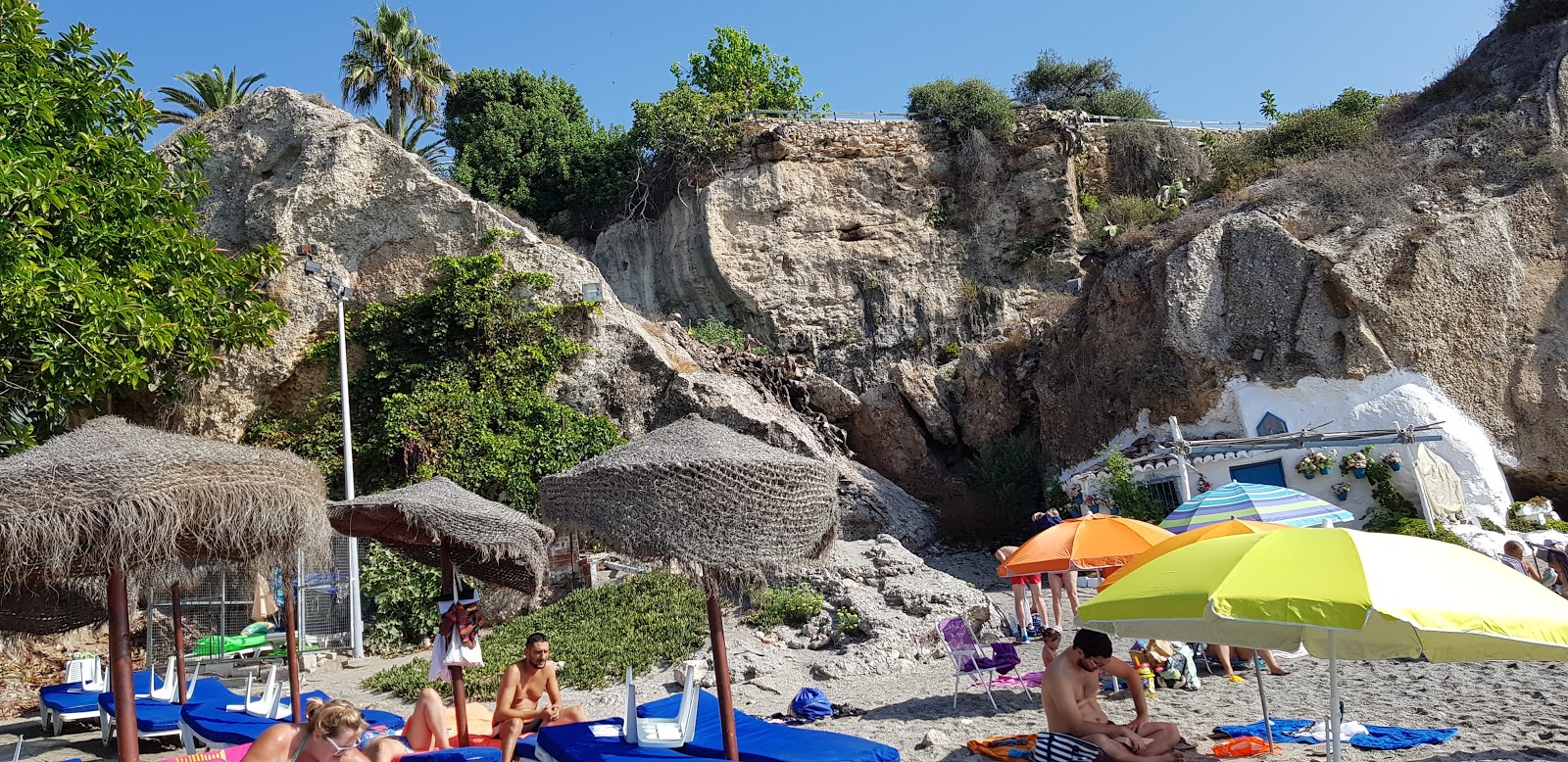 Fotografie cu Plaja Calahonda și așezarea