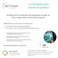 Restaurant Chez Ernest [Europe Haguenau] à Haguenau menu