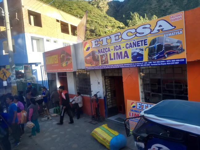 Opiniones de Terminal ETECSA & CROMOTEX en Chalhuanca - Servicio de transporte