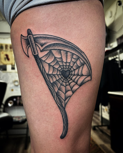 Explore sons of anarchy tattoo ideas, creative tattoo ideas in Madera, available at Sea Wolf Tattoo
