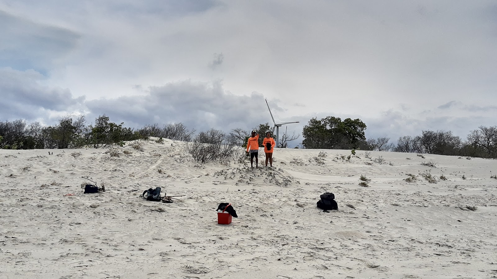 Foto van Strand Novo Caribe met ruim strand