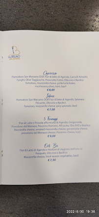 DA BRUNO ALLA CARCARA à Amalfi menu