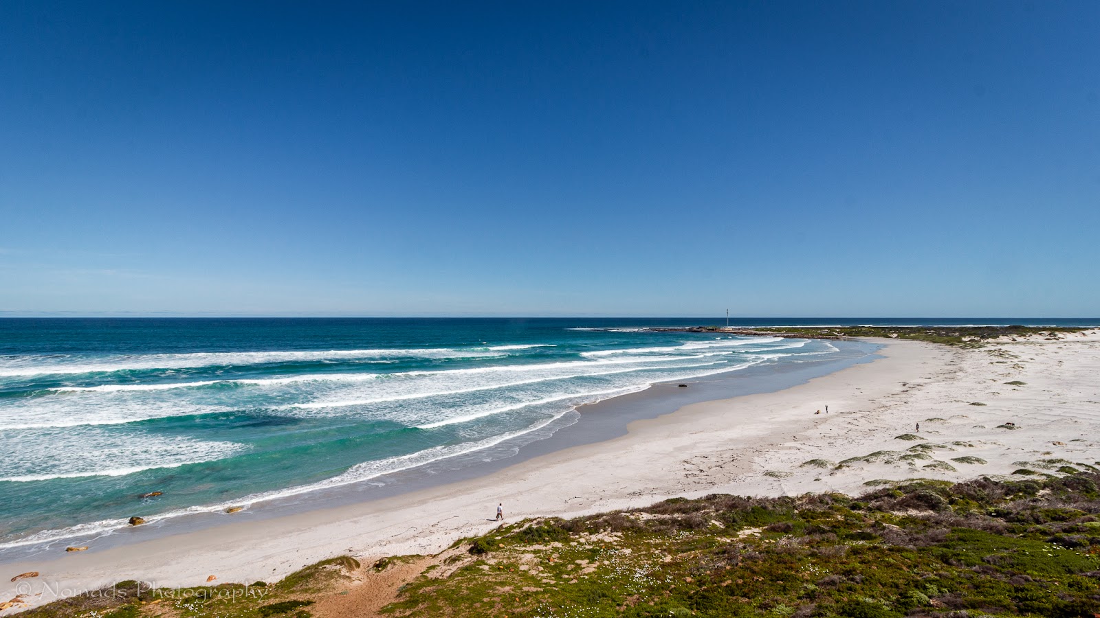 Photo of Witsand beach with bright fine sand surface